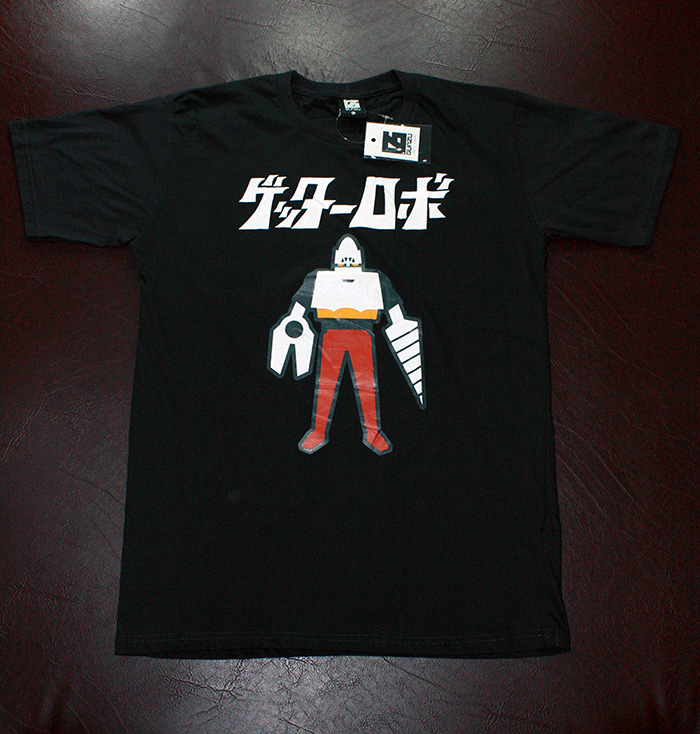 T-Shirt เสื้อยืดกันดั้ม เก็ตเตอร์โรโบ Getter Robo (getter 2) สุดเท่ห์ สีเทาเข้ม จากร้าน GUNZU !!โปรโมชั่น Asia Street Fashion