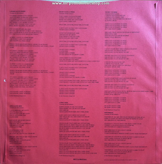 The Beatles - 1962-1966