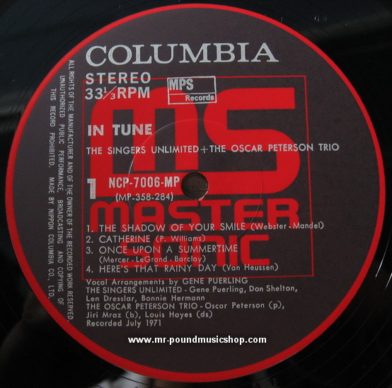 The Oscar Peterson Trio + The Singlers Ulimited - In Tune