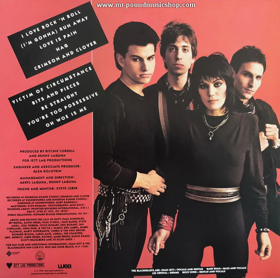 Joan Jett & The Blackhearts - I Love Rock 'N Roll