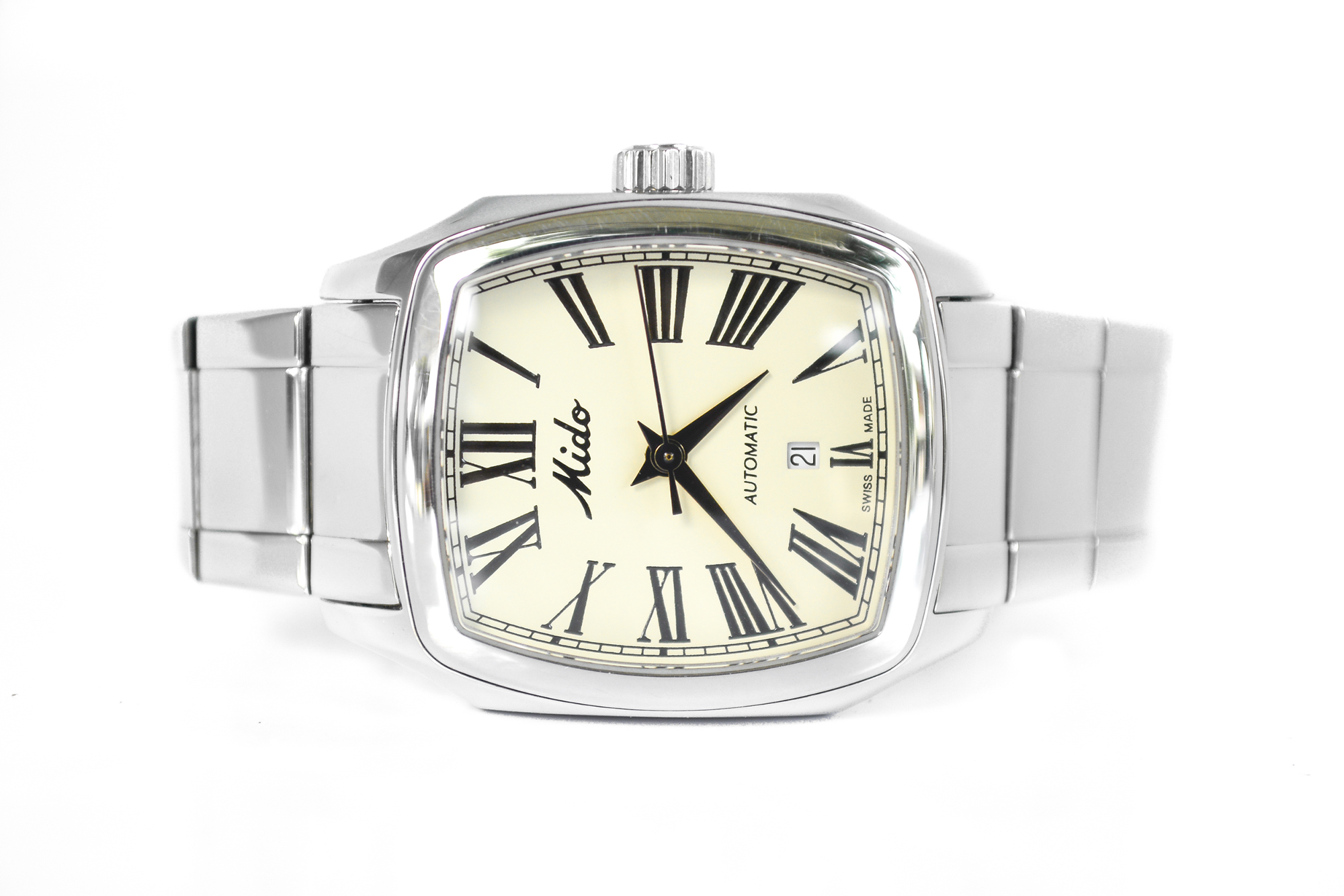 Mido Multifort Automatic Lady Size ทรงถังเบียร์ หลักโรมัน (Sold)
