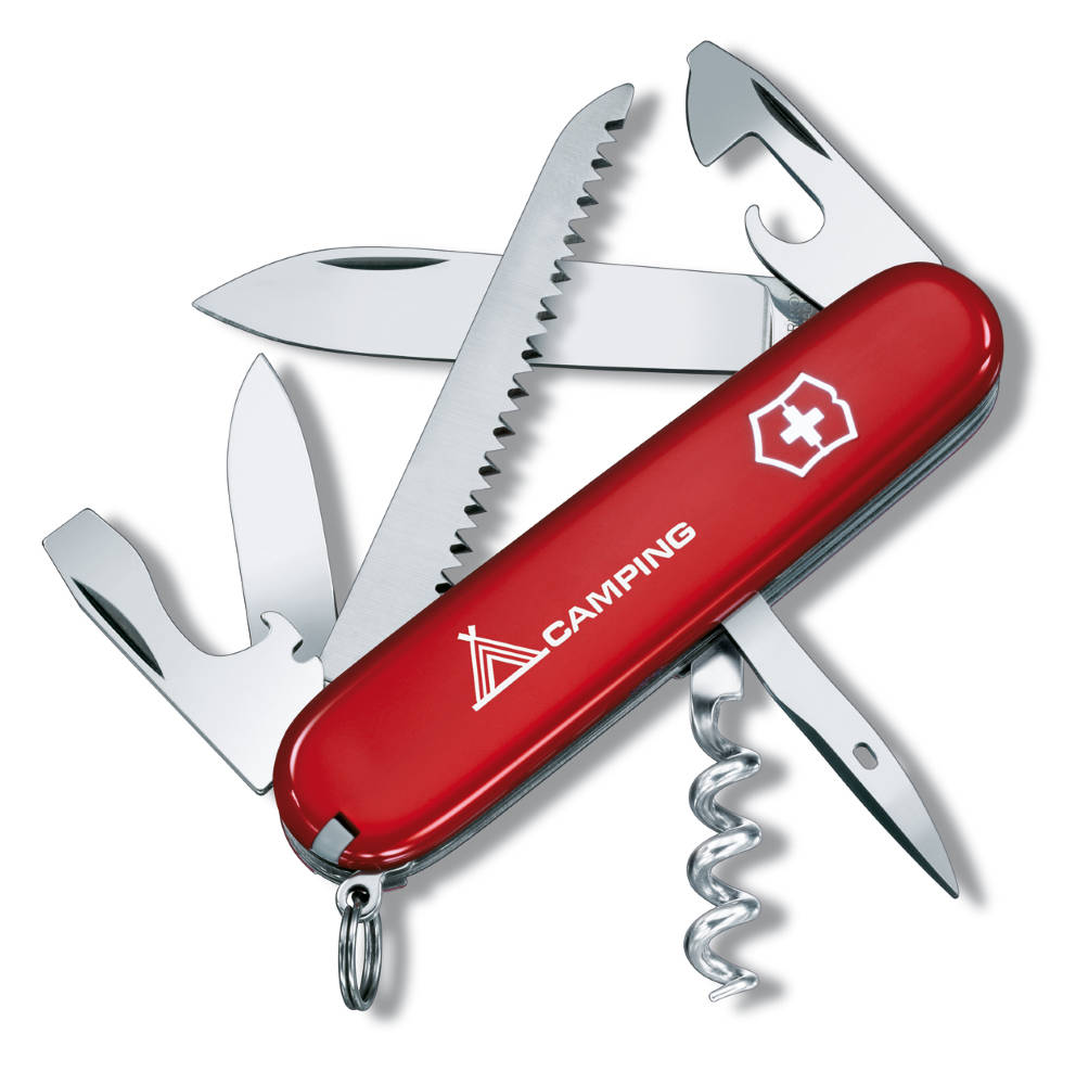 มีดพับอเนกประสงค์ VICTORINOX CAMPER WITH LOGO (1.3613.71)