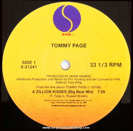 Tommy Page - A Zillion Kisses