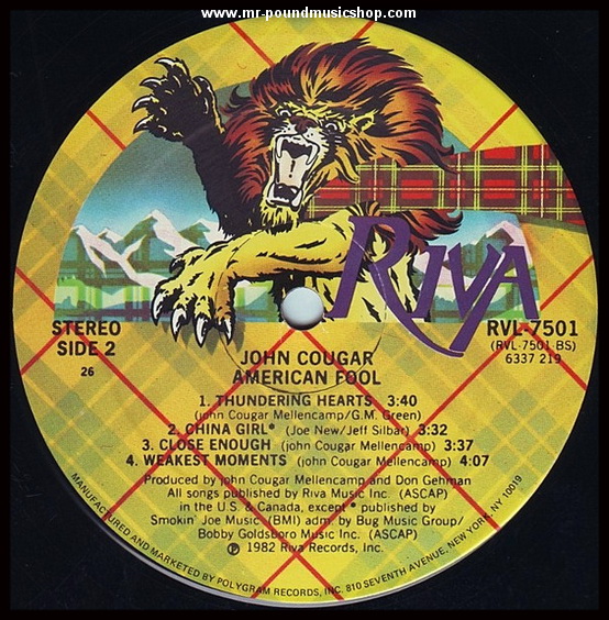 John Cougar - American Fool