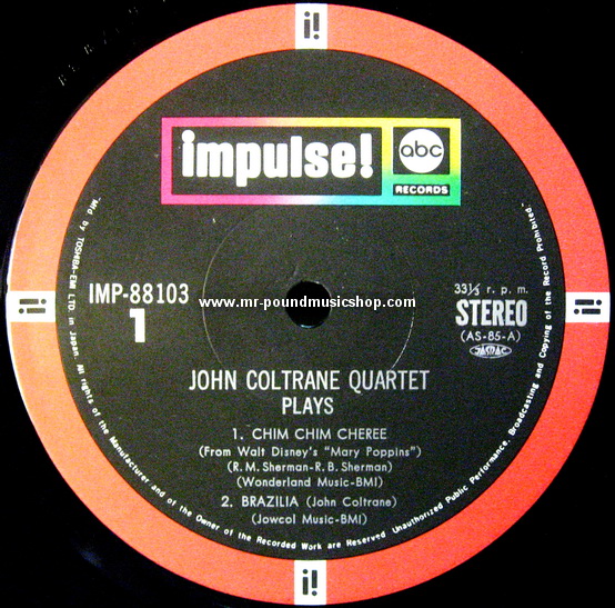 The John Coltrane Quartet - The John Coltrane Quartet Plays