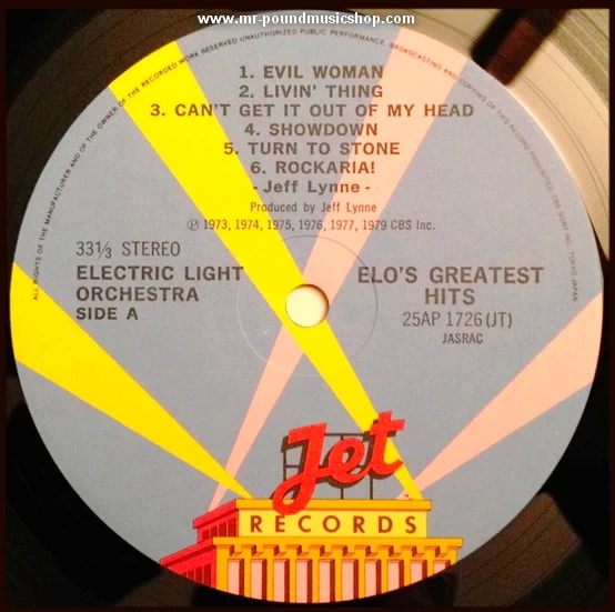 Electric Light Orchestra - ELO's Greatest Hits