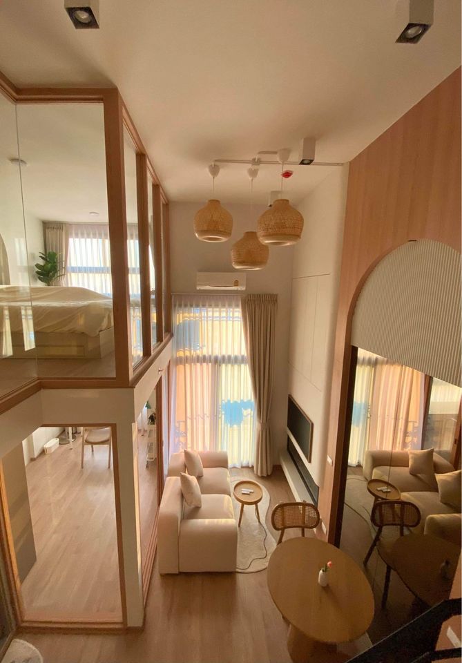 [For Rent] Ideo rama9 asoke ให้เช่าคอนโด ไอดีโอ พระรามเก้า อโศก ห้อง Duplex 1 ห้องนอน 1 ห้องอเนกประสงค์ ขนาดพื้นที่รวม 52.13 ตารางเมตร