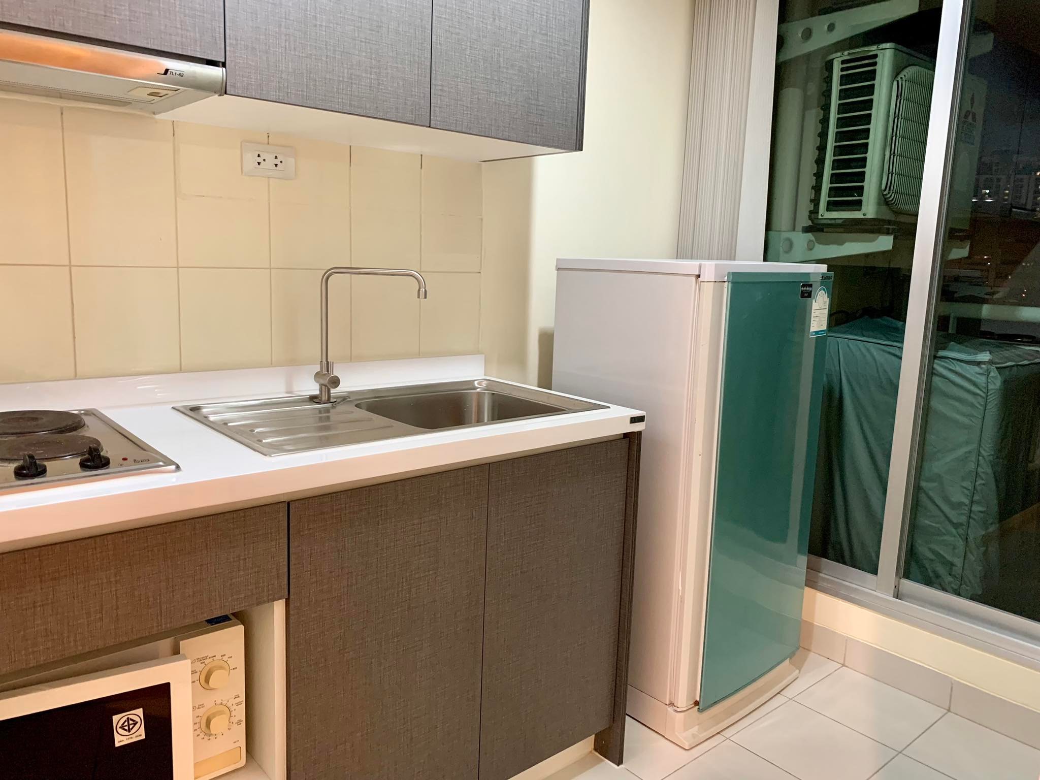 ให้เช่า Life @ Sukhumvit 65 (ไลฟ์ แอท สุขุมวิท 65) 1 ห้องนอน 1 ห้องน้ำ ชั้น 17 ขนาด 32 ตรม เฟอร์นิเจอร์ครบ