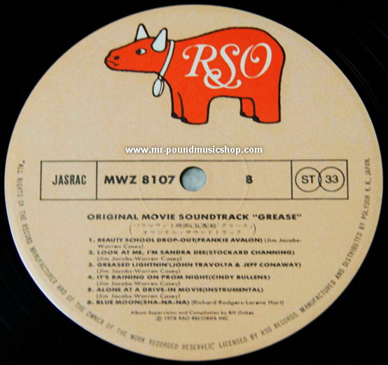 Various Artists - Grease (The Original Soundtrack From The Motion Picture)