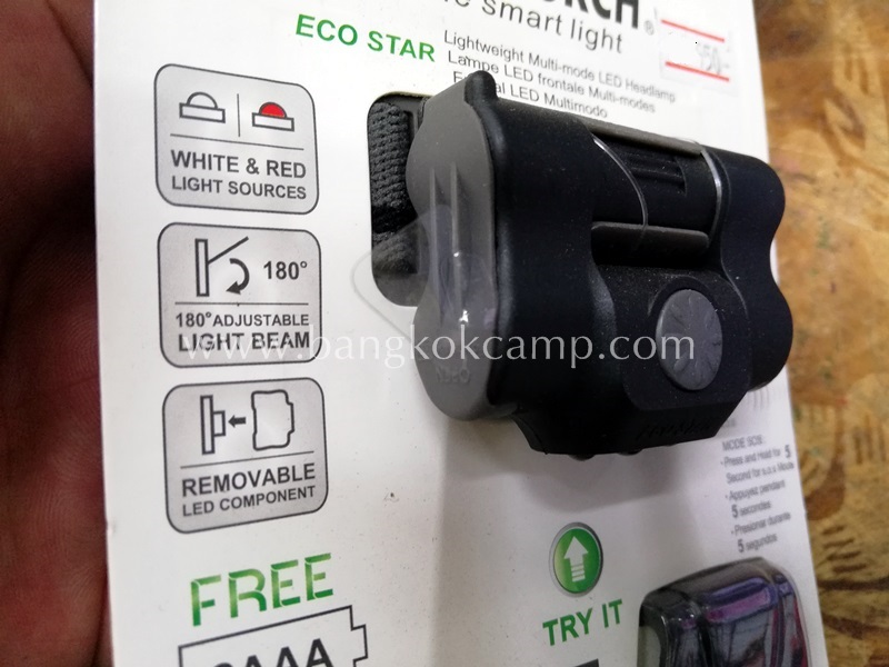 ไฟฉายคาดหัว NEXTORCH ECO STAR HEADLAMP