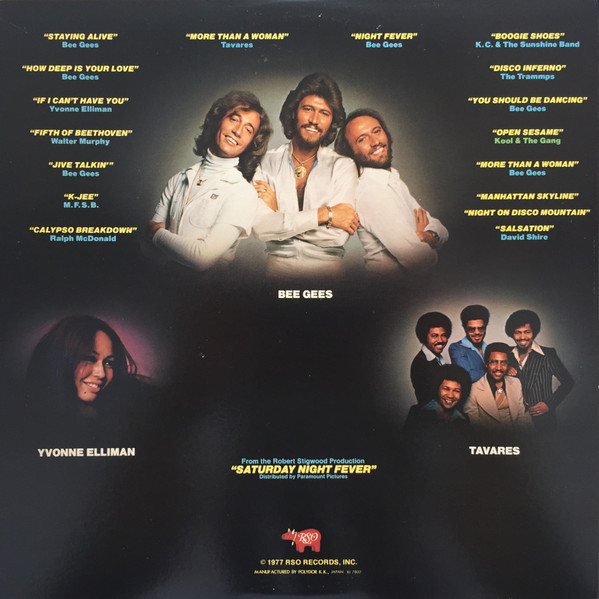 Various Artists - Saturday Night Fever (The Original Movie Sound Track)