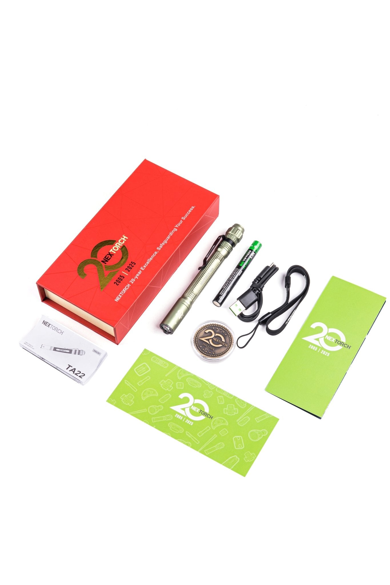 ไฟฉาย NEXTORCH TA22 Tactical Penlight | 20th Anniversary Limited Edition