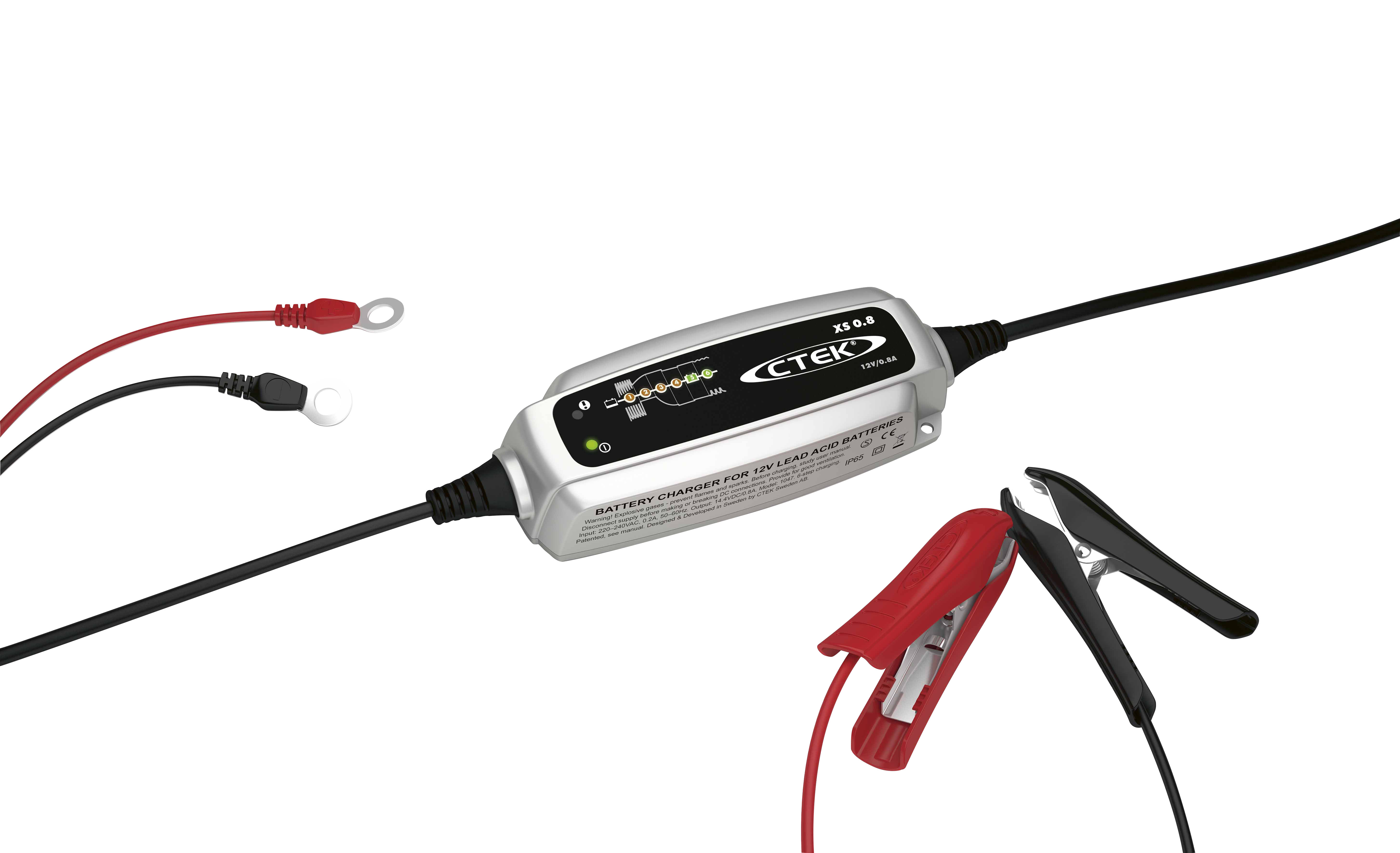 เครื่องชาร์จแบตเตอรี่อัจฉริยะ CTEK รุ่น XS 0.8