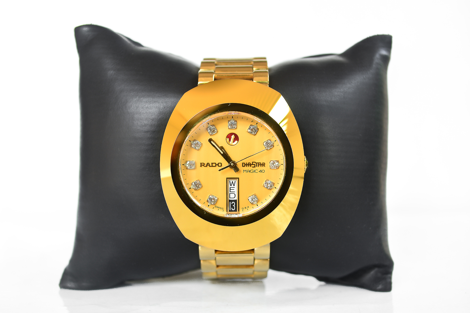 Rado Diastar เรือนทอง 11 พลอย หน้าทอง สายหนา (Sold)