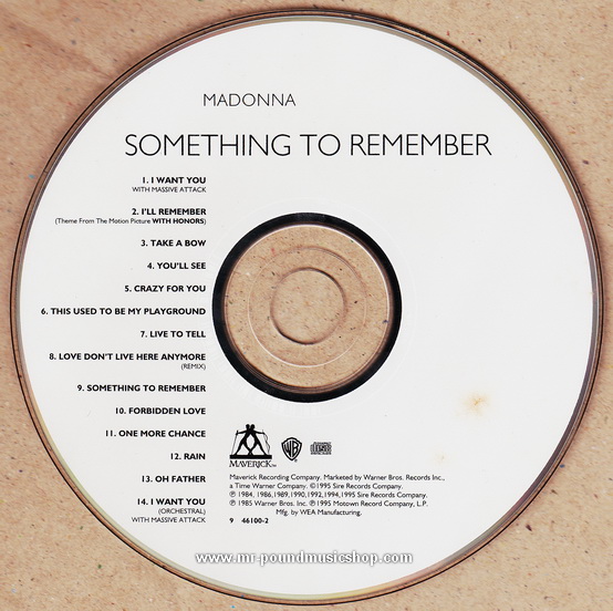 Madonna - Something To Remember
