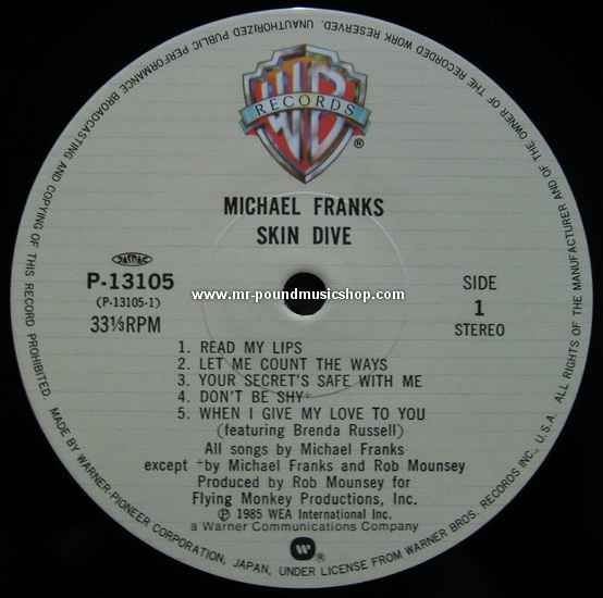 Michael Franks - Skin Dive