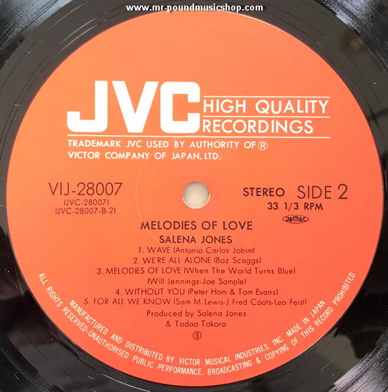 Salena Jones - Melodies of Love