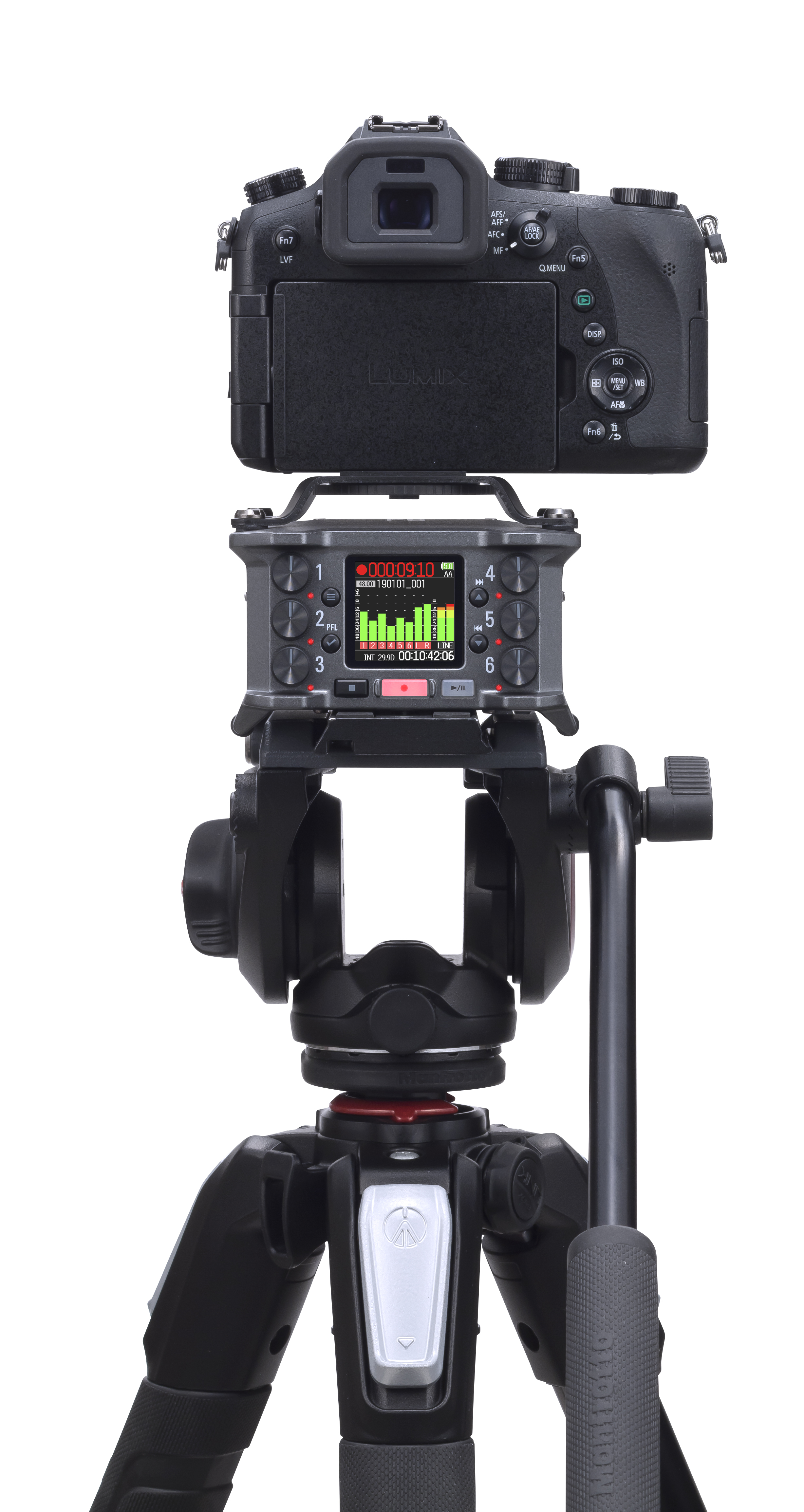 ZOOM F6 MultiTrack Field Recorder