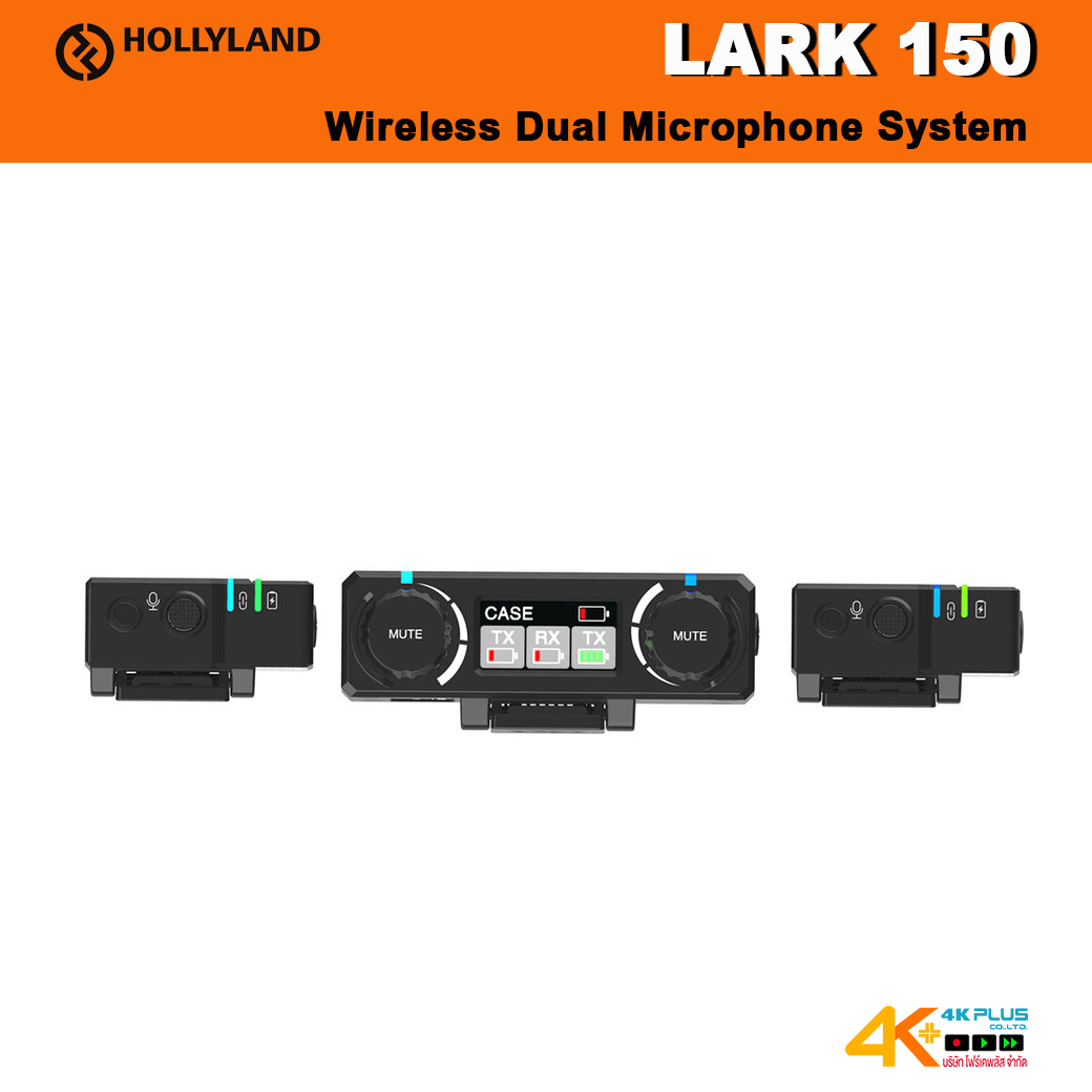Hollyland LARK 150 Wireless Dual Microphone System