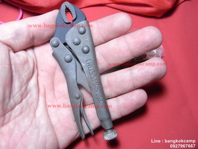 คีมล๊อค Crossman 4" (ปากสั้น)