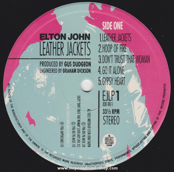 Elton John - Leather Jackets