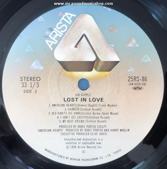 Air Supply - Lost in Love