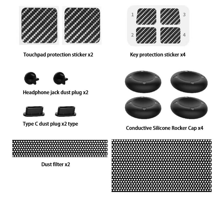 PGTECH Steam Deck Protective Kit ชุดกันฝุ่น