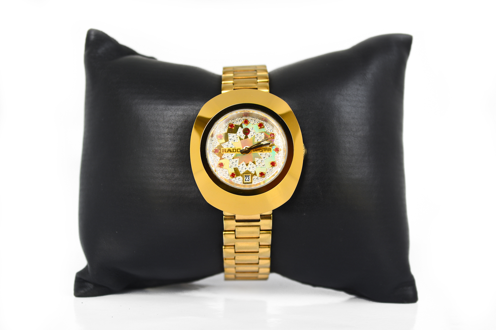 Rado Diastar Automatic Lady Size เรือนทอง พลอยแดง