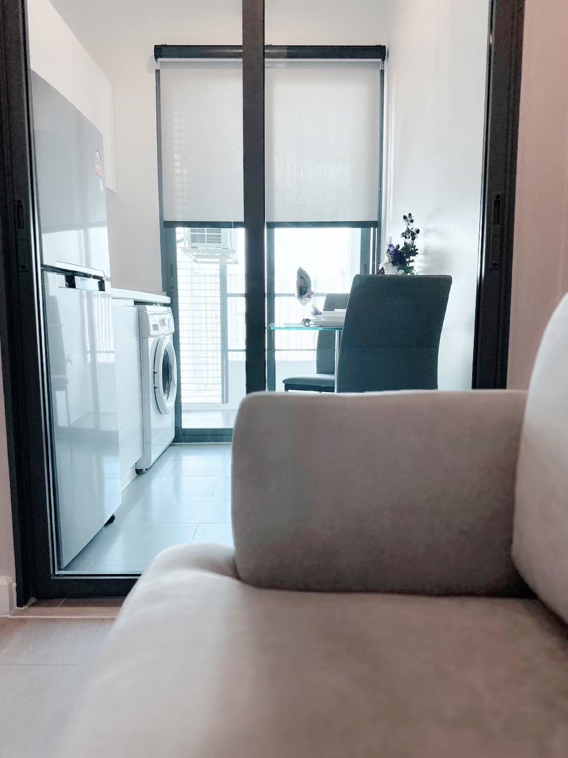 ปล่อยเช่า คอนโด เมโทรสกาย ประชาชื่น (Metro Sky Prachachuen) ภาพถ่ายจากห้องจริง สภาพห้องตามรูป