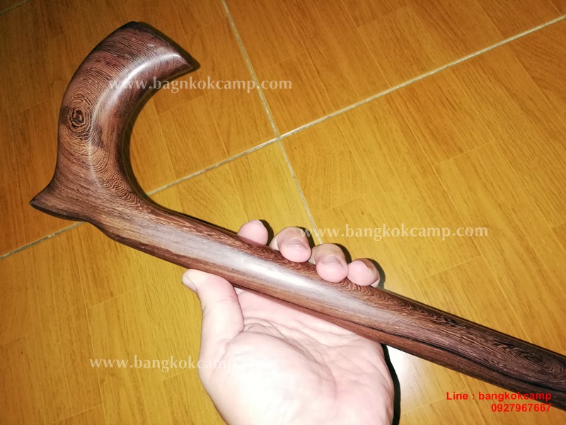 ไม้มงคลหายาก... ไม้เท้า (ไม้สาธร / กระพี้เขาควาย) (No.2)