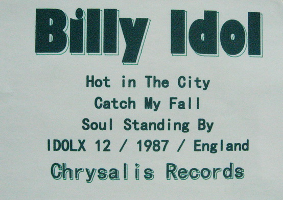 Billy Idol - Hot In The City