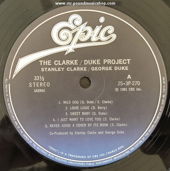 Stanley Clarke / George Duke - The Clarke / Duke Project