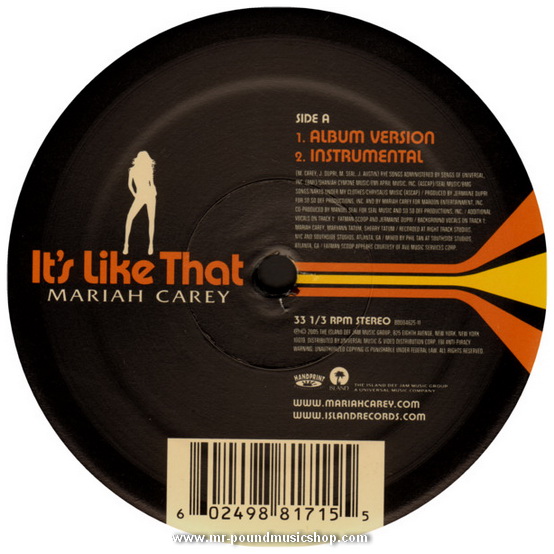 Mariah Carey - It's Like That (Remix)