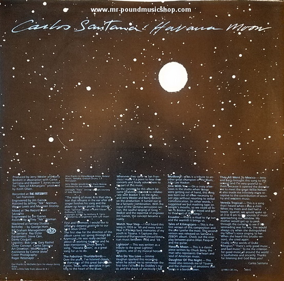 Carlos Santana - Havana Moon