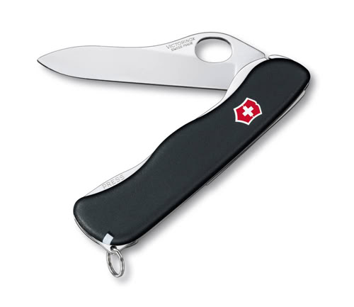 VICTORINOX SENTINEL ONE HAND Plain BLADE (0.8413.M3) ใบเรียบ