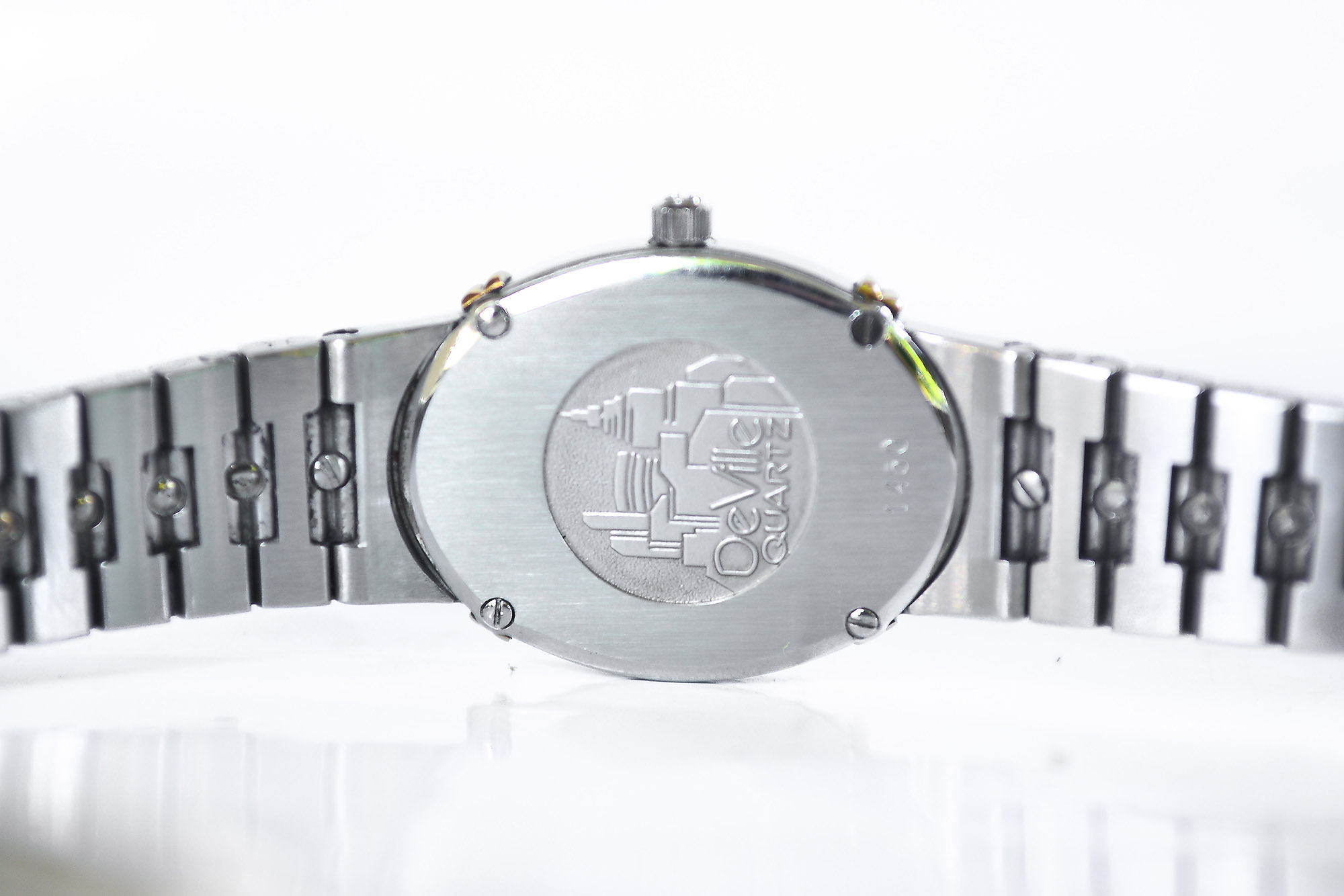 Omega Deville Quartz lady ขอบ 18K (Sold)