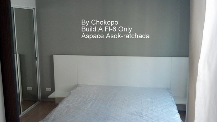 คอนโด a space Asoke-Ratchada ให้เช่า 12,500 / เดือน 1 ห้องนอน ชั้น 11 พื้นที่ 36 ตร.ม ตึก F พร้อมเฟอร์ ราคา 12500 / เดือน