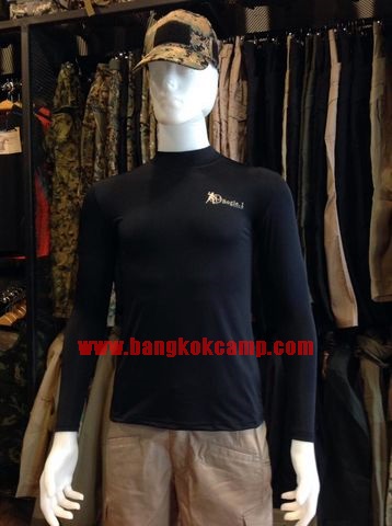 เสื้อยืดคอกลมแขนยาว Bogie.1 สีกรมฯ