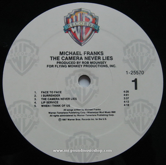 Michael Franks - The Camera Never Lies