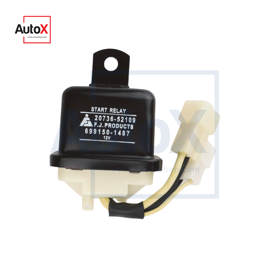 รีเลย์ช่วยสตาร์ท TT MIGHTY MTX ไมตี้ 12V STR-504 ปลั๊กเหลี่ยม ยี่ห้อNew-FJ