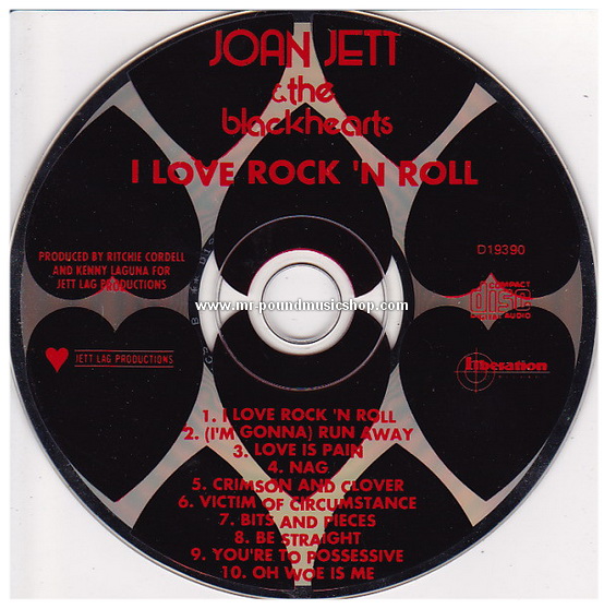 Joan Jett And The Blackhearts - I Love Rock 'n' Roll