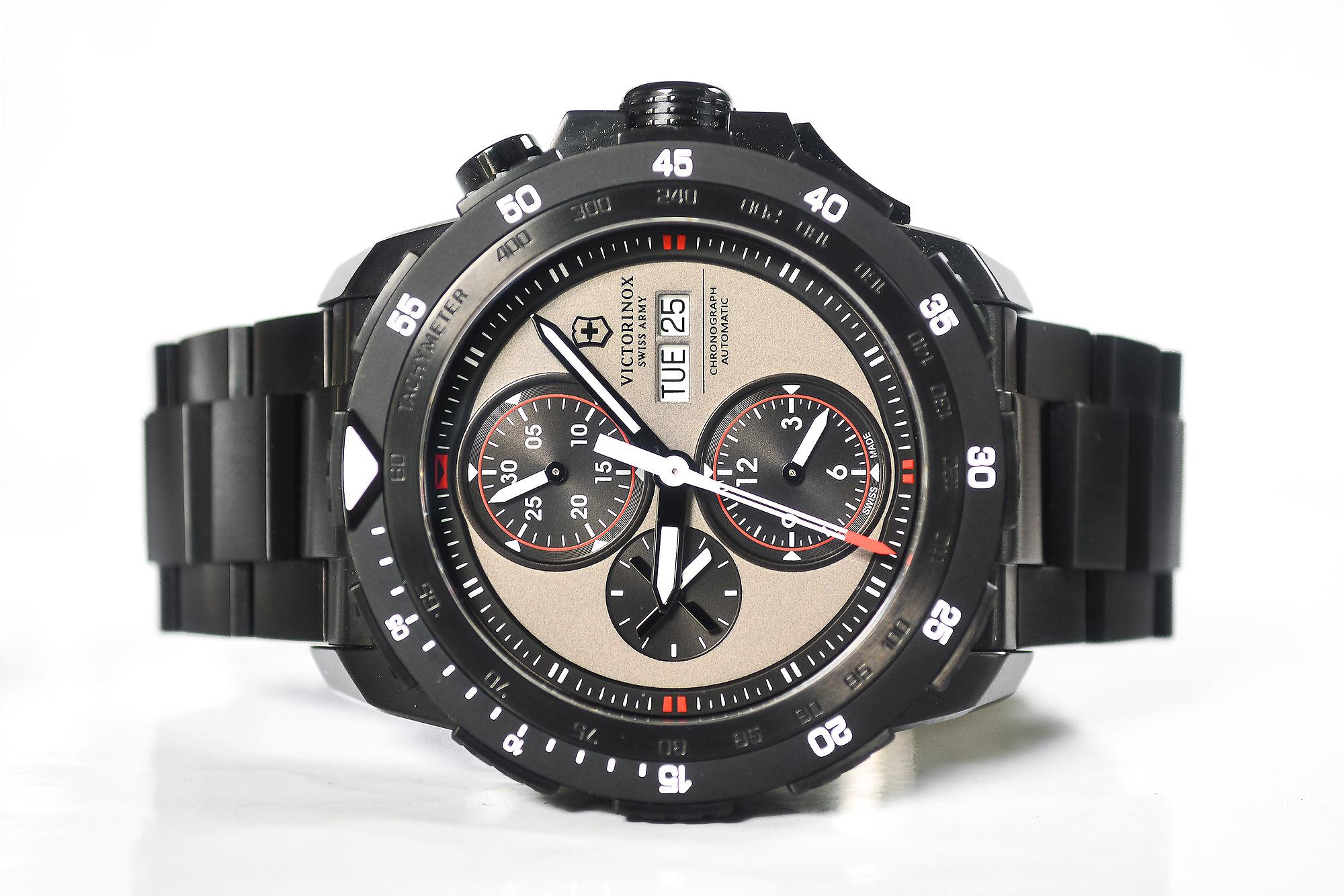 Swiss Army Alpnach Grey Dial Chronograph (Sold)