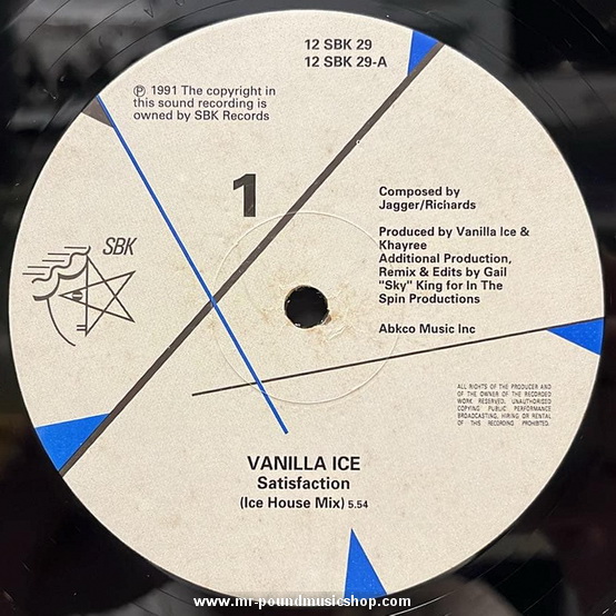 Vanilla Ice - Satisfaction