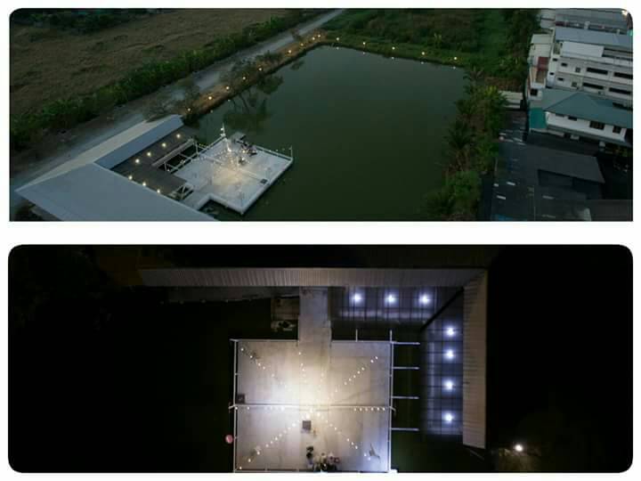 รหัสทรัพย์ 71220 Garden Of Love บริการสถานที่จัดเลี้ยงงานสังสรรค์ในรูปแบบส่วนตัวมีบริการทั้งเรือนแพริมน้ำ
