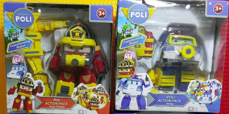 Robocar poli + Gadget #Aแปลงร่างได้ เซต 2 ตัว โรโบคาร์ โพลี ชุดปฎิบัติภาระกิจพิเศษ