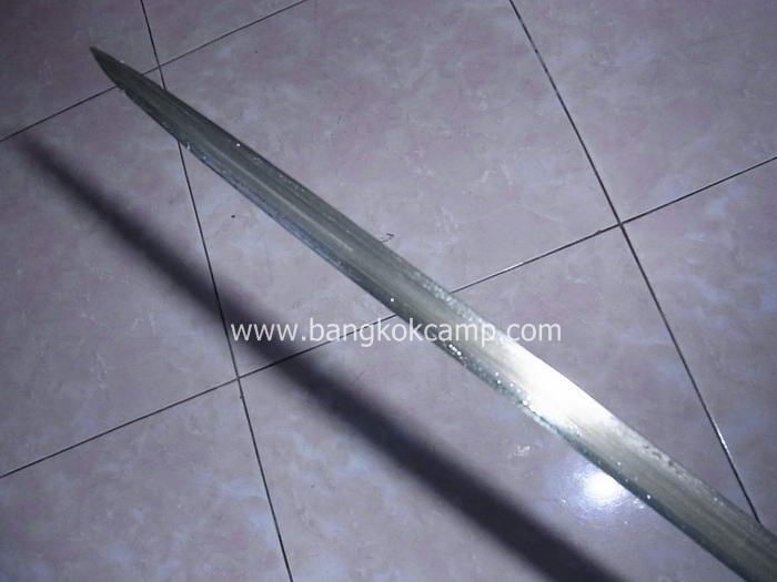 ไม้ตะพด ซ่อนมีด ประดับเหรียญ ร.5 สวย คลาสิก