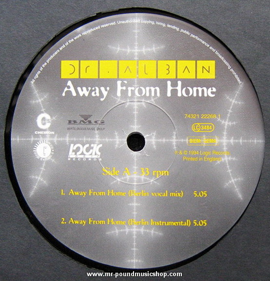 Dr. Alban - Away From Home