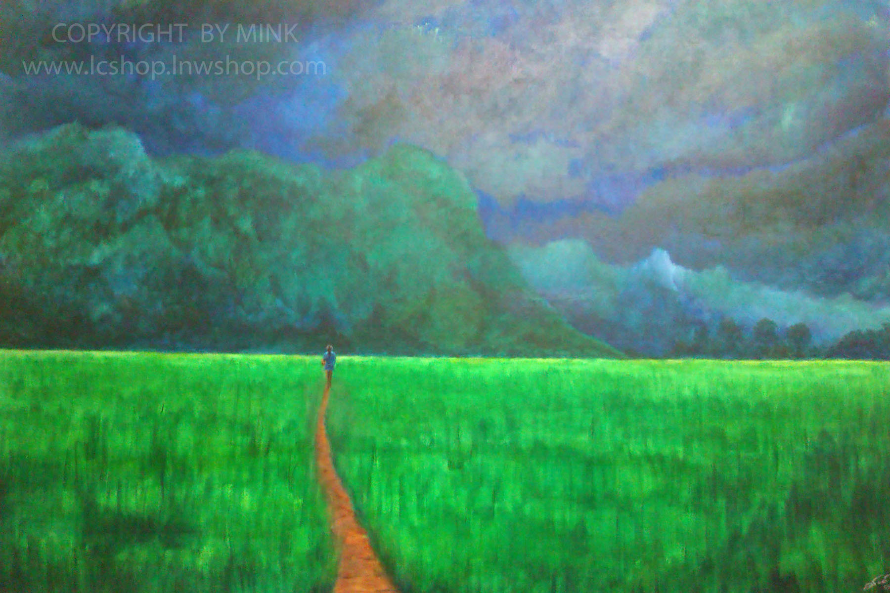 ภาพวาด The Way 60*80 cm.