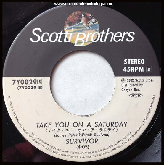 Survivor - Eye Of The Tiger