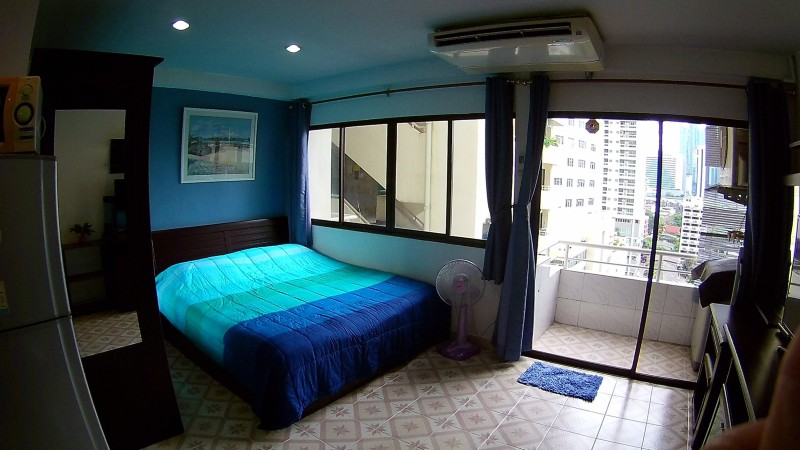 ให้เช่าคอนโด Saranjai Mansion : สราญใจ แมนชั่น Sukhumvit Soi 6 ห้องแต่งครบพร้อมเข้าอยู่ ห้องสตูดิโอ 35.15 ตรม